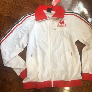 Le Coq Sportif Sweat Jacket Brand New. Great look.